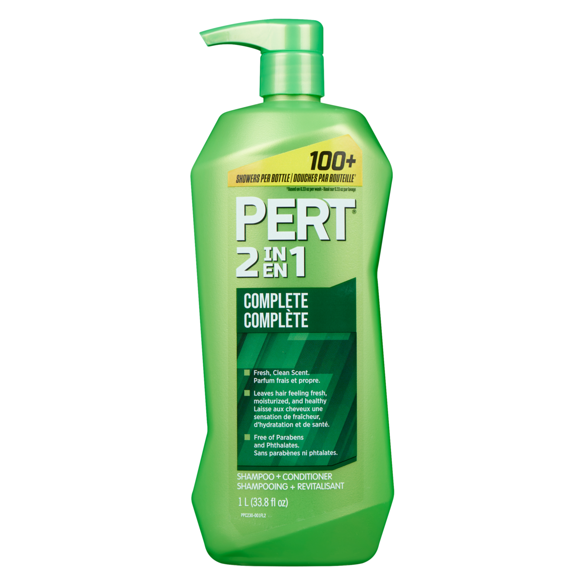 Shampoing et revitalisant 2-en-1, classique