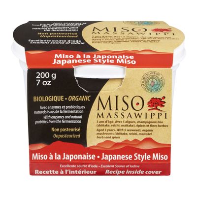 Miso à la japonaise biologique