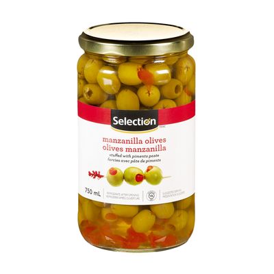 Olives manzanilla farcie