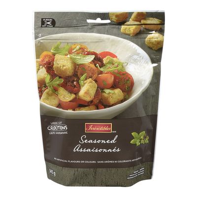Gros croûtons assaisonnés