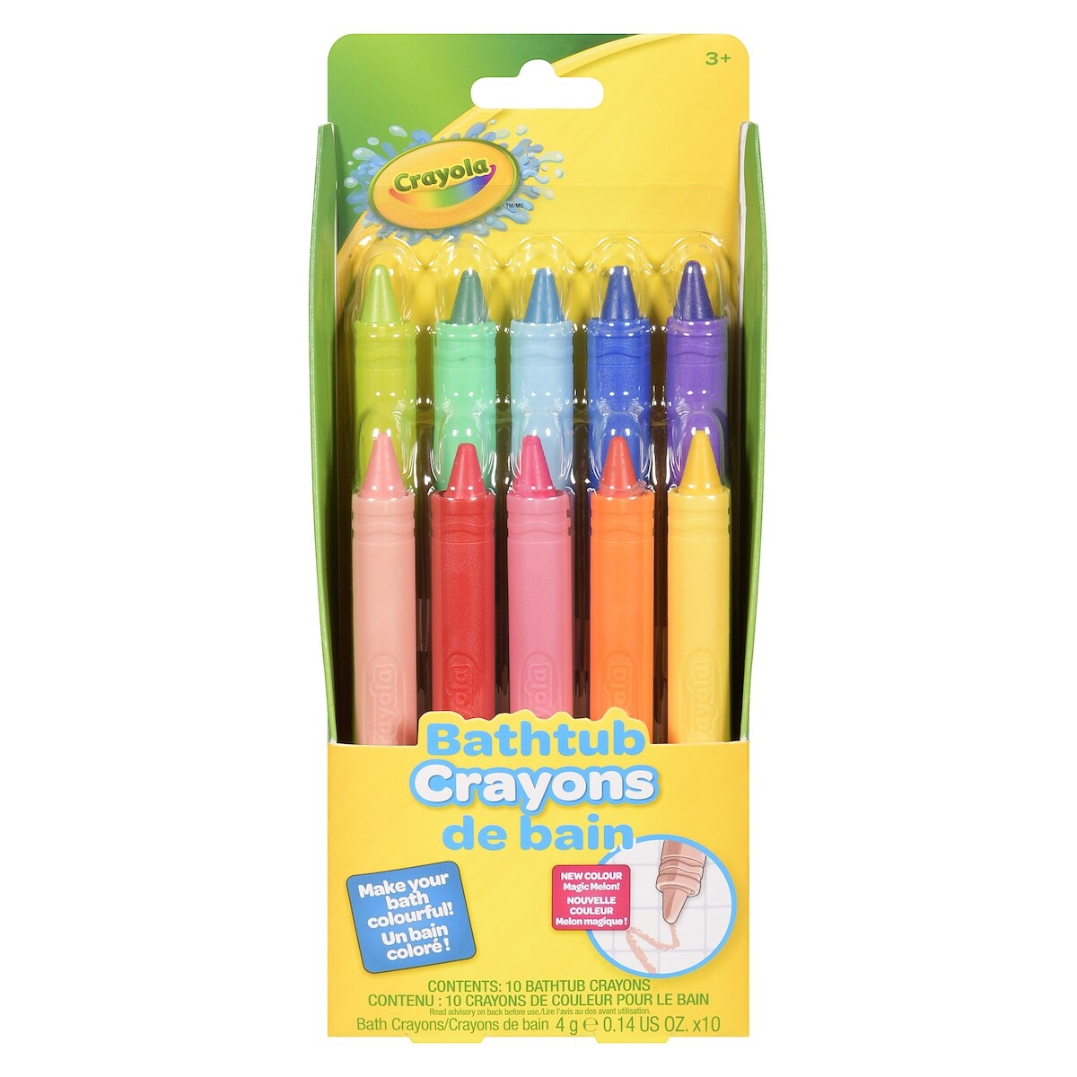 Crayons de bain 3+