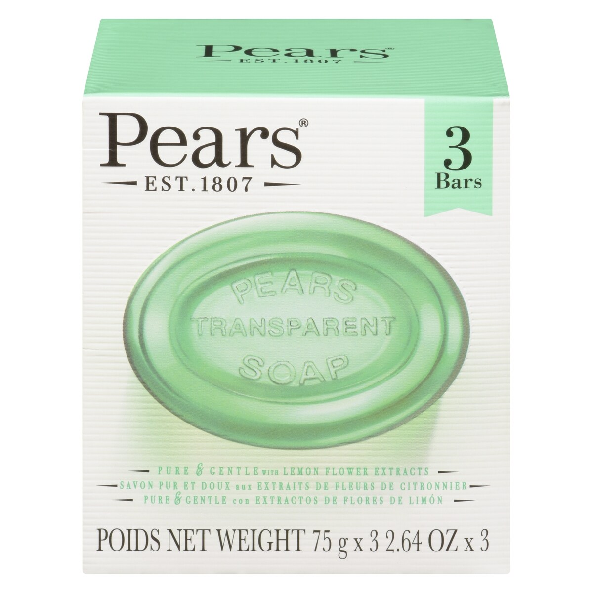 Savon transparent