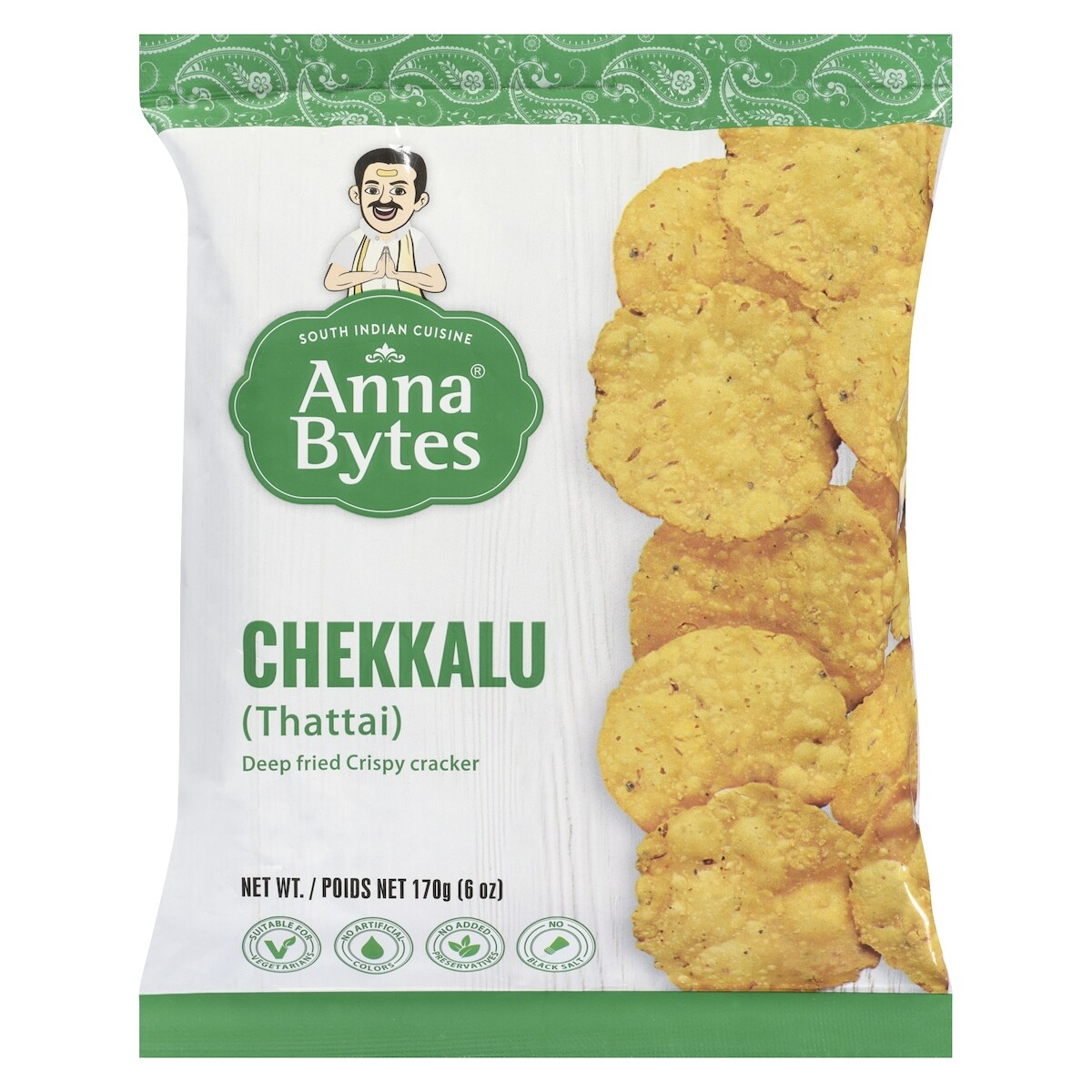 Deep fried crispy cracker chekkalu