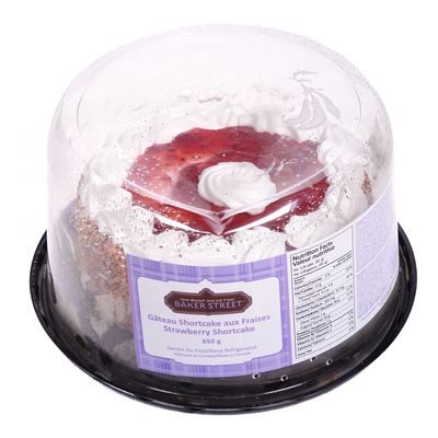 Shortcake aux fraises