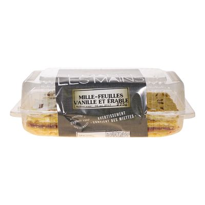 Mille-feuille à la vanille et érable
