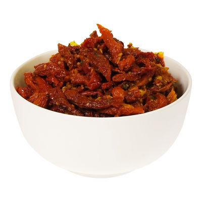 Tomates séchées au soliel en julienne