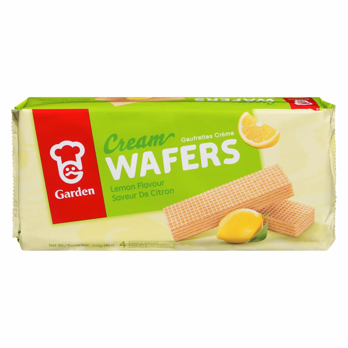 Gaufrettes à saveur de citron