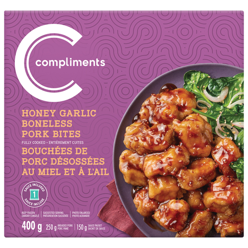 Compliments Porc désossé à l'ail et au miel 400 g