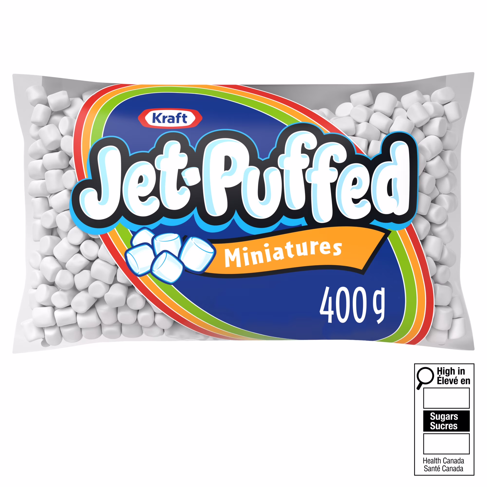 Guimauves miniatures jet-puffed
