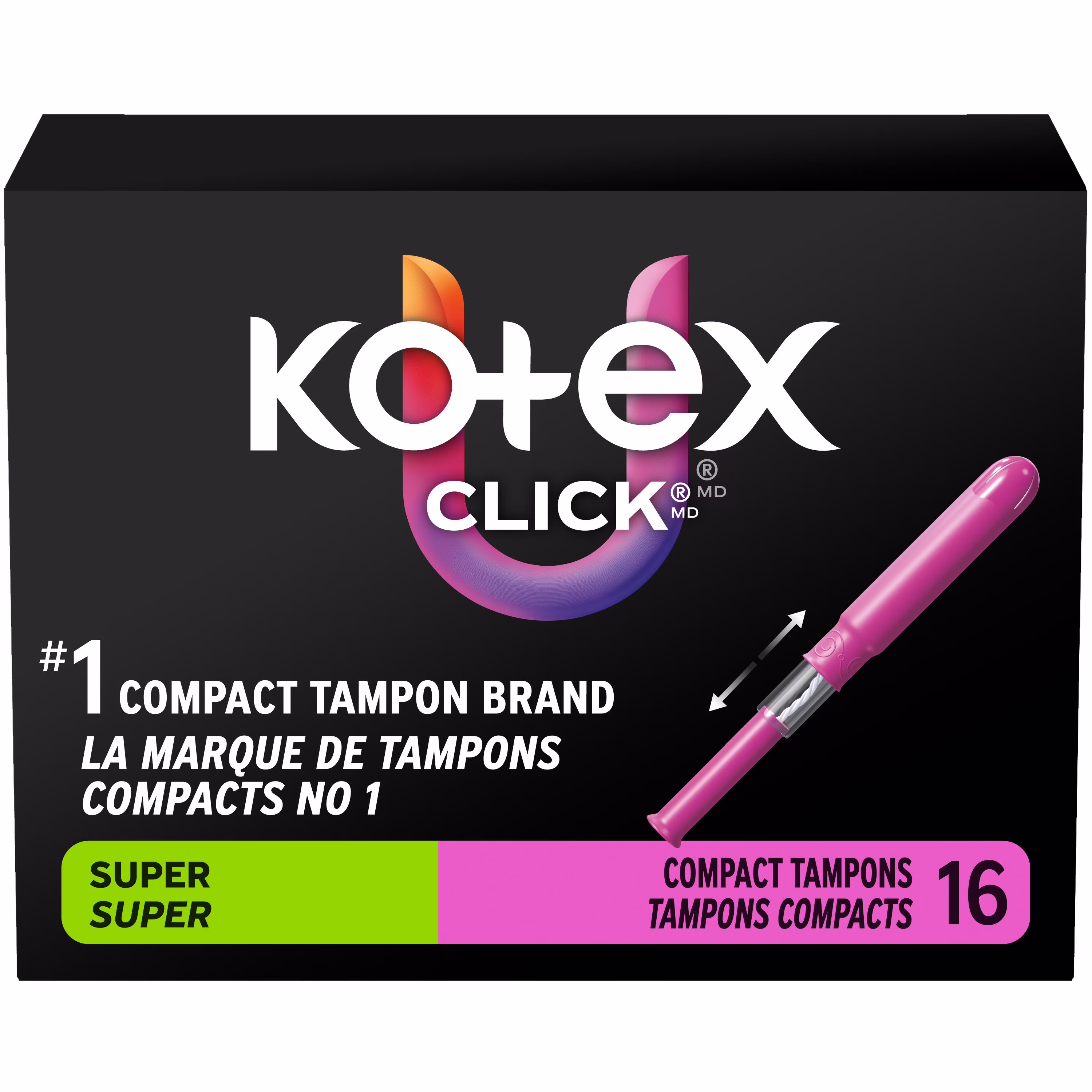 Tampons super compacts