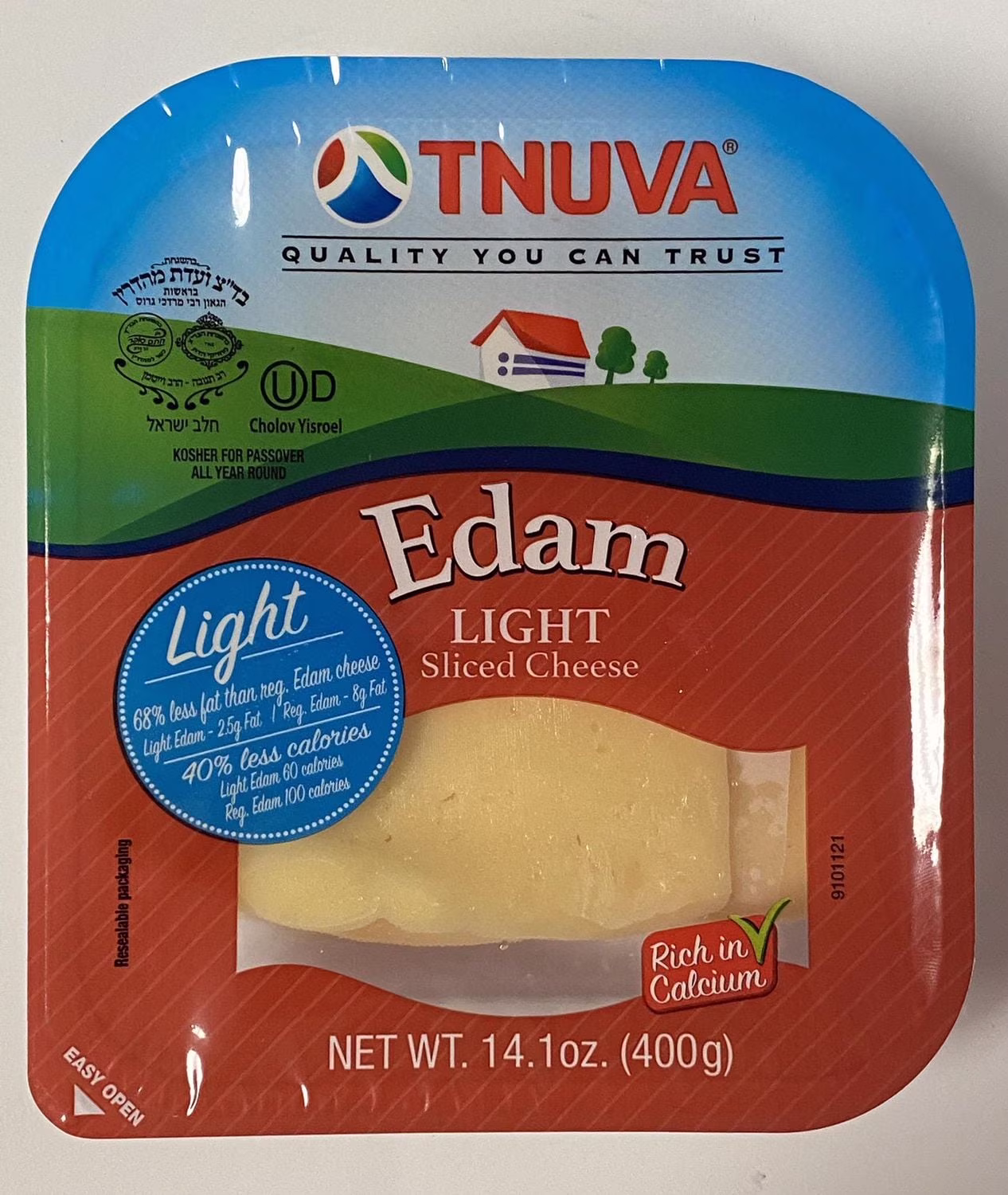 Tranches légères de tnuva(edam) club pack