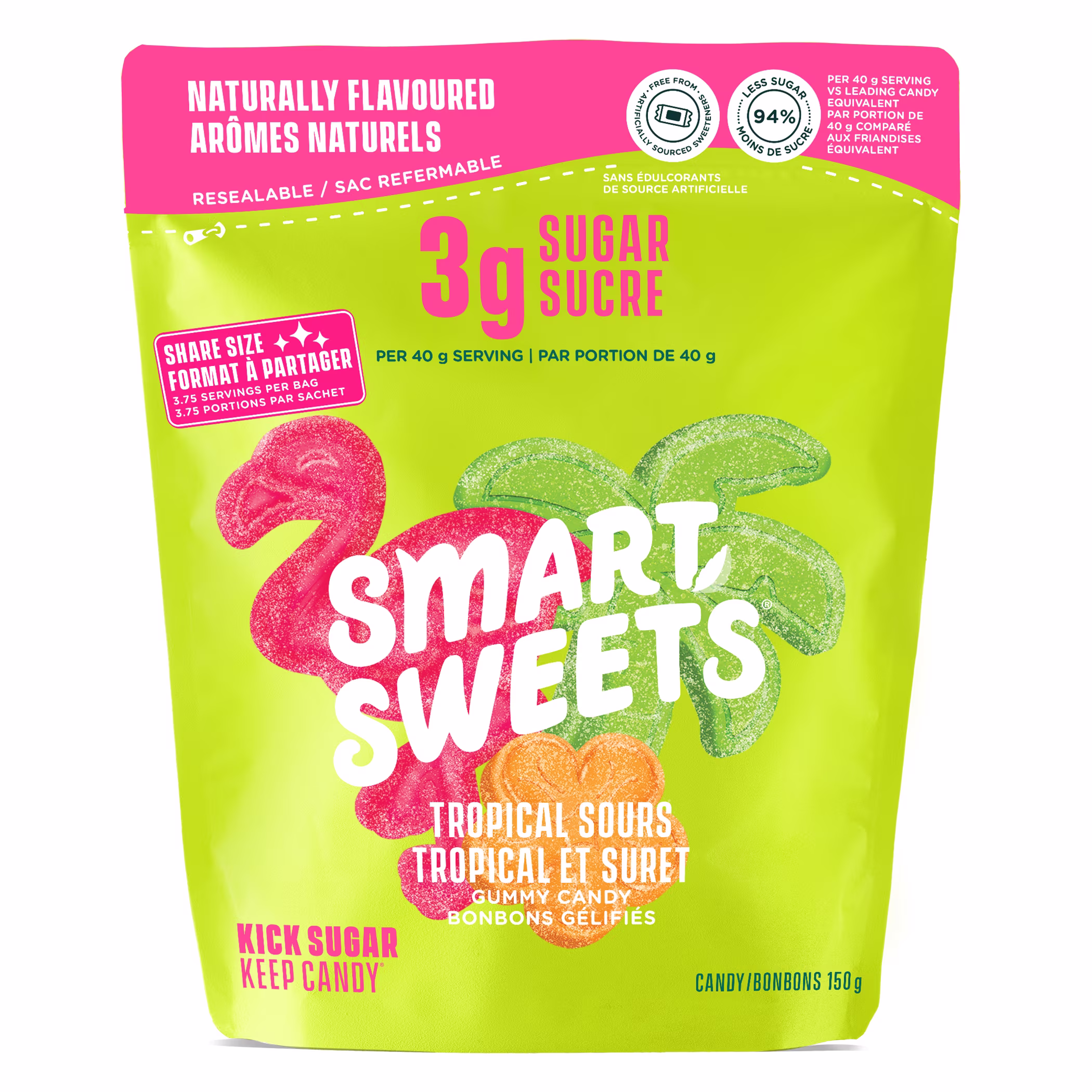 Smartsweets. tropical et suret. sachet