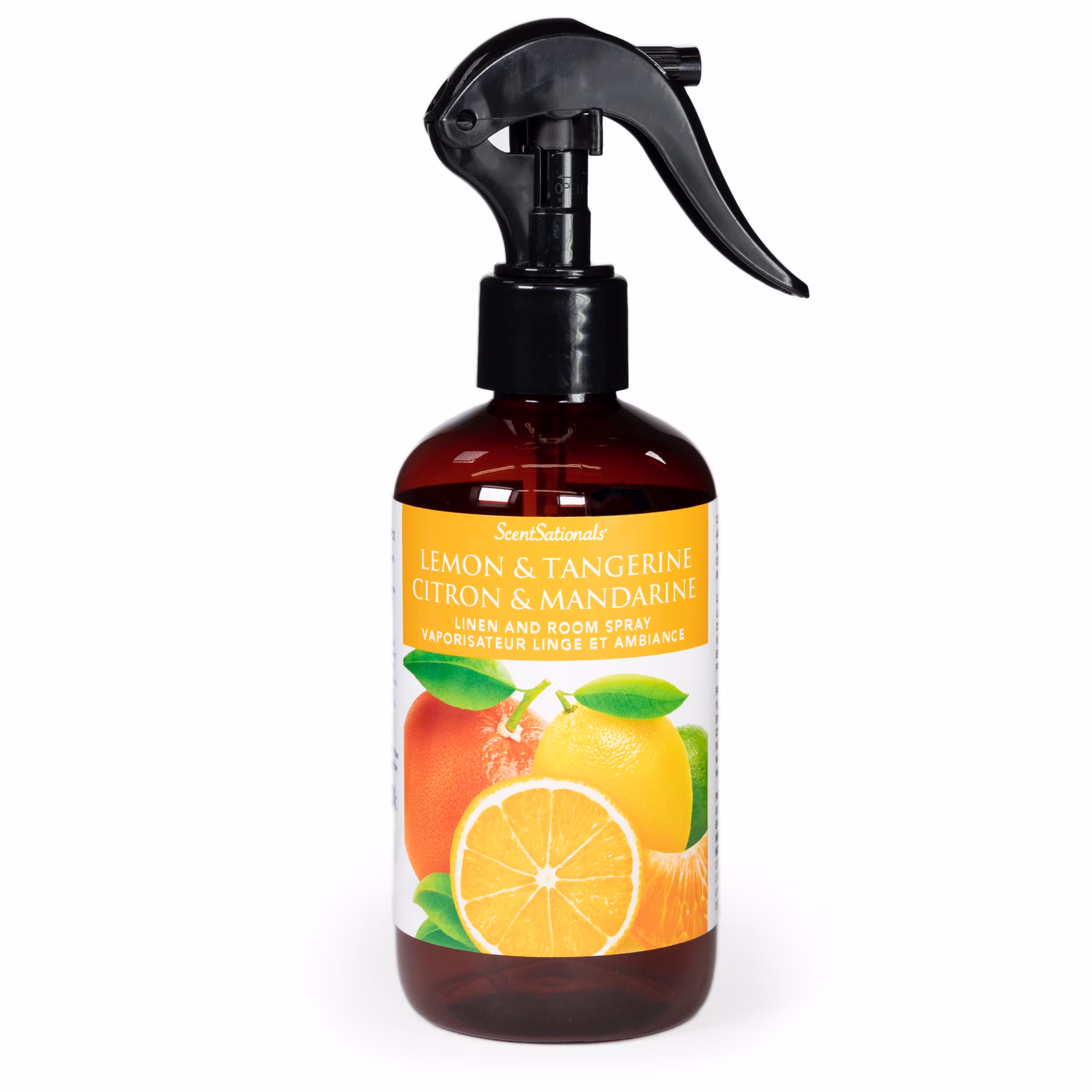 Vaporisateur linge et ambiance scentsationals - citron & mandarine 236.5 ml (8 fois liquides)