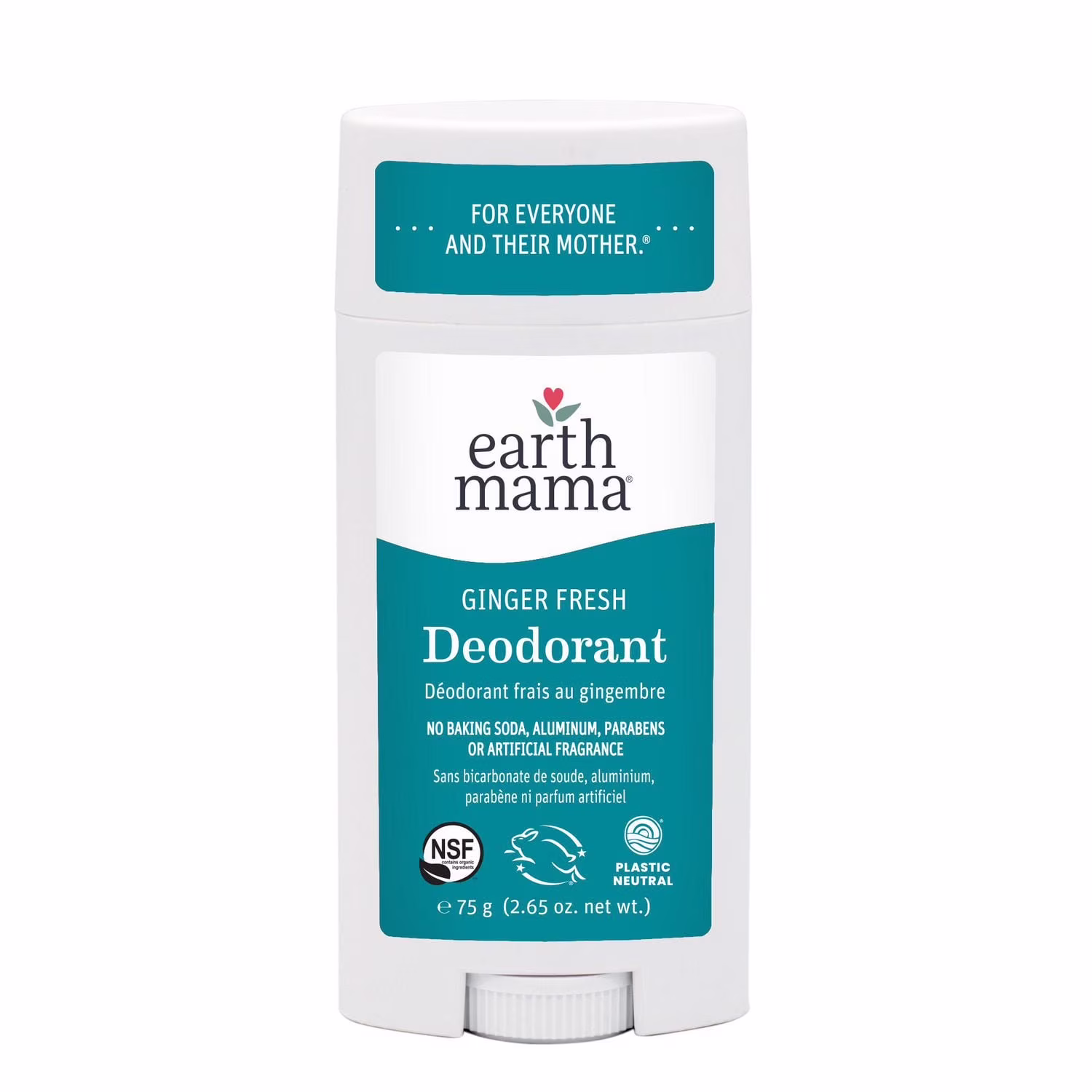 Déodorant rafraîchissant au gingembre earth mama