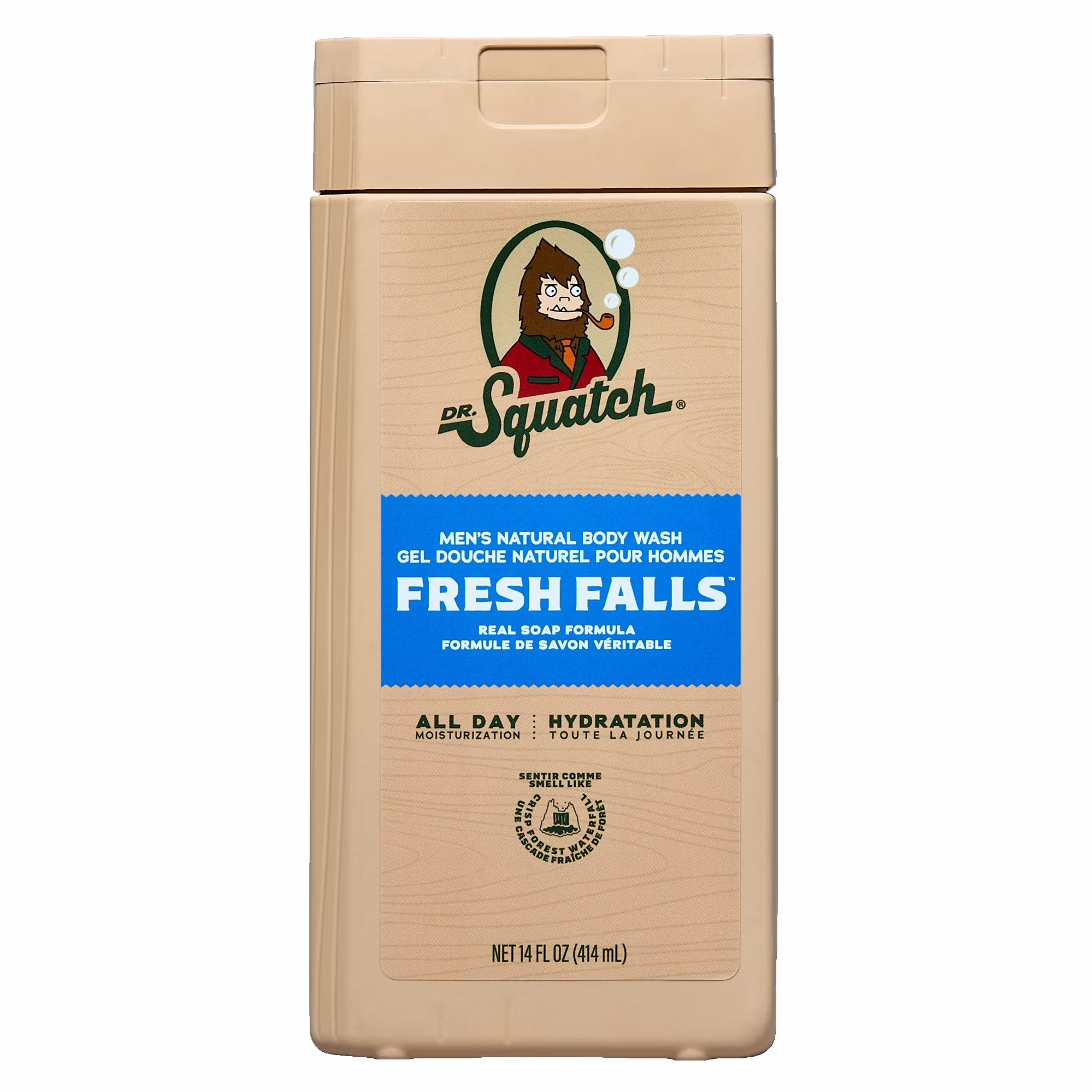 Gel douche non exfoliant pour hommes dr. squatch - fraîcheur automnale -  gel douche non exfoliant pour hommes dr. squatch - fraîcheur automnale -