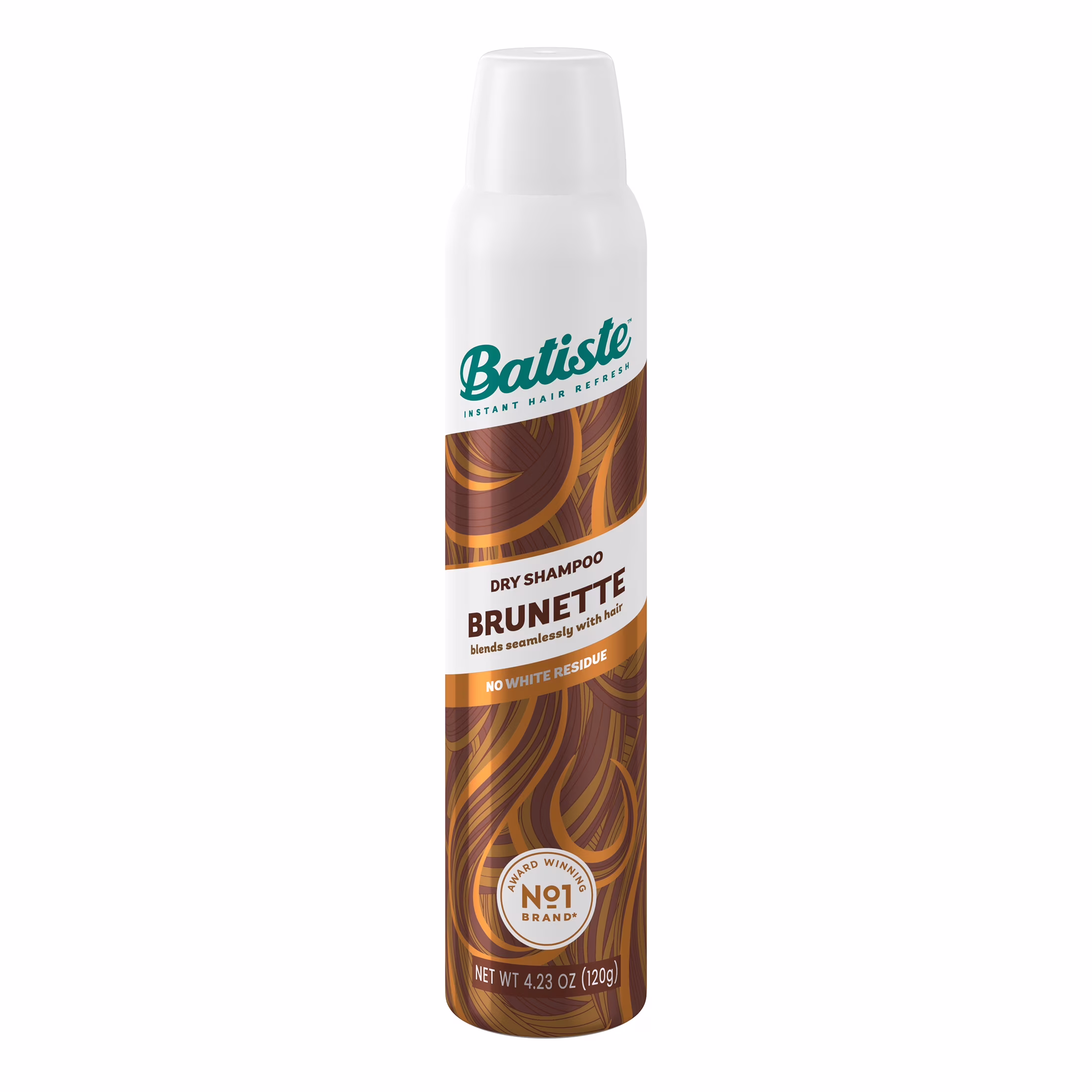Shampooing sec plus jolie brunette de batiste . shampooing sec