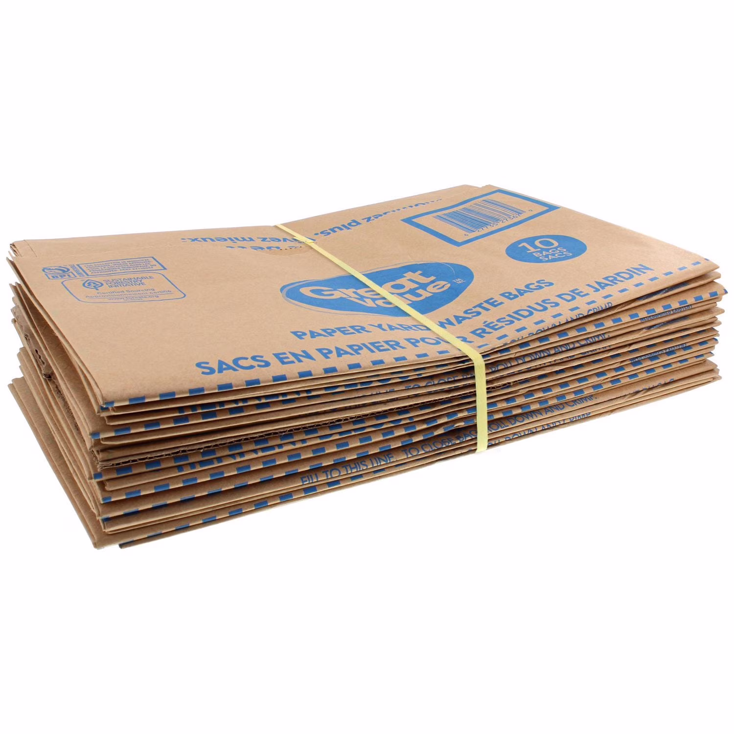 Sacs en papier pour résidus de jardin great value