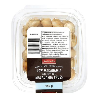 Noix de macadamia crues