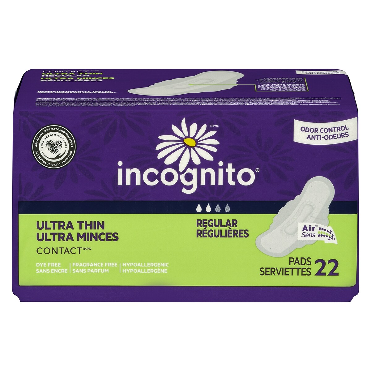 Serviettes ultra minces régulières