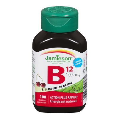 Vitamine B₁₂ à la cerise