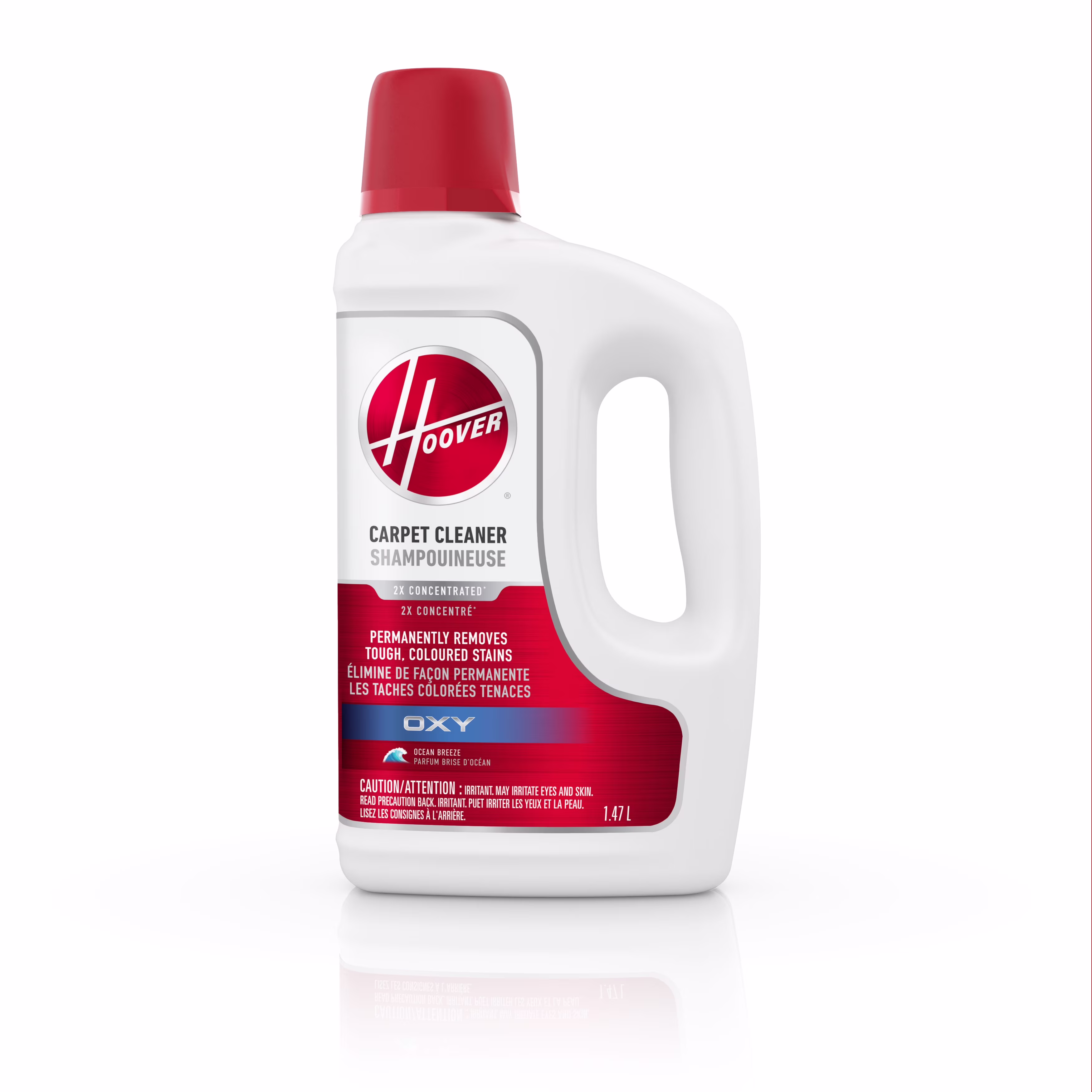 Hoover solution nettpyante pour moquettes avec technologie oxy udc solution concentrée 2x udc