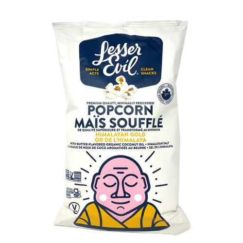 Lesser Evil Himalaya Popcorn biologique 142 g