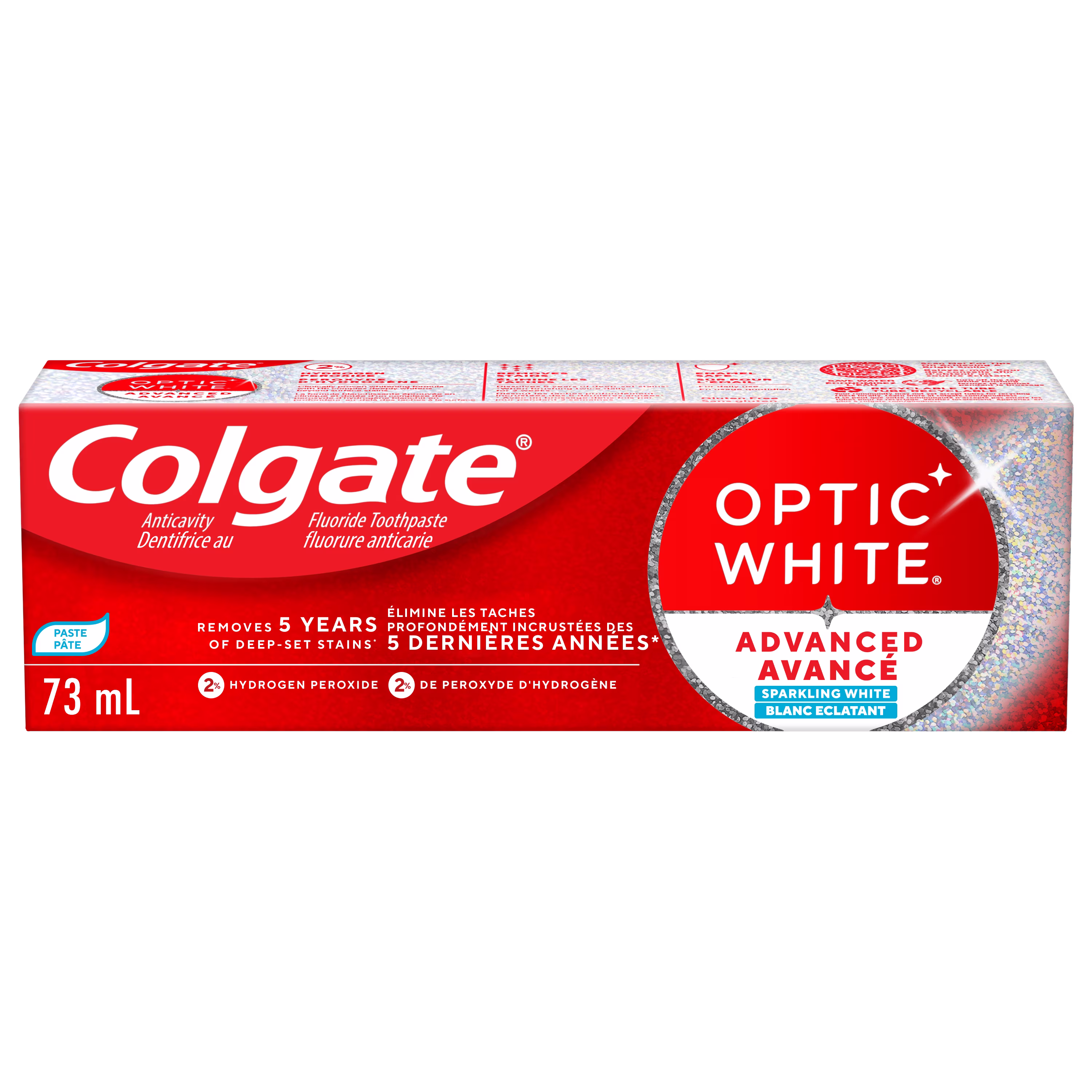 Dentifrice avancé blanchissant