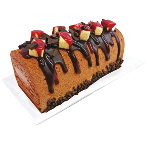 David Lumbroso Patissier Bûche de Noël chocolat et framboise 600 g
