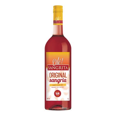 Boisson au vin sangria originale - 5% alcool - 18 ans +