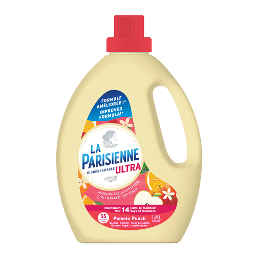 La Parisienne Pomelo Punch Assouplisseur de tissus liquide 55 brassées 1.49 L