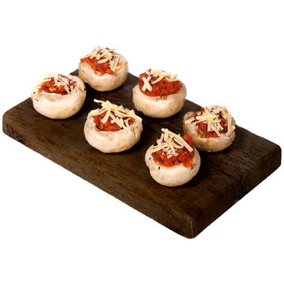 Champignons farcis à la saucisse italienne
