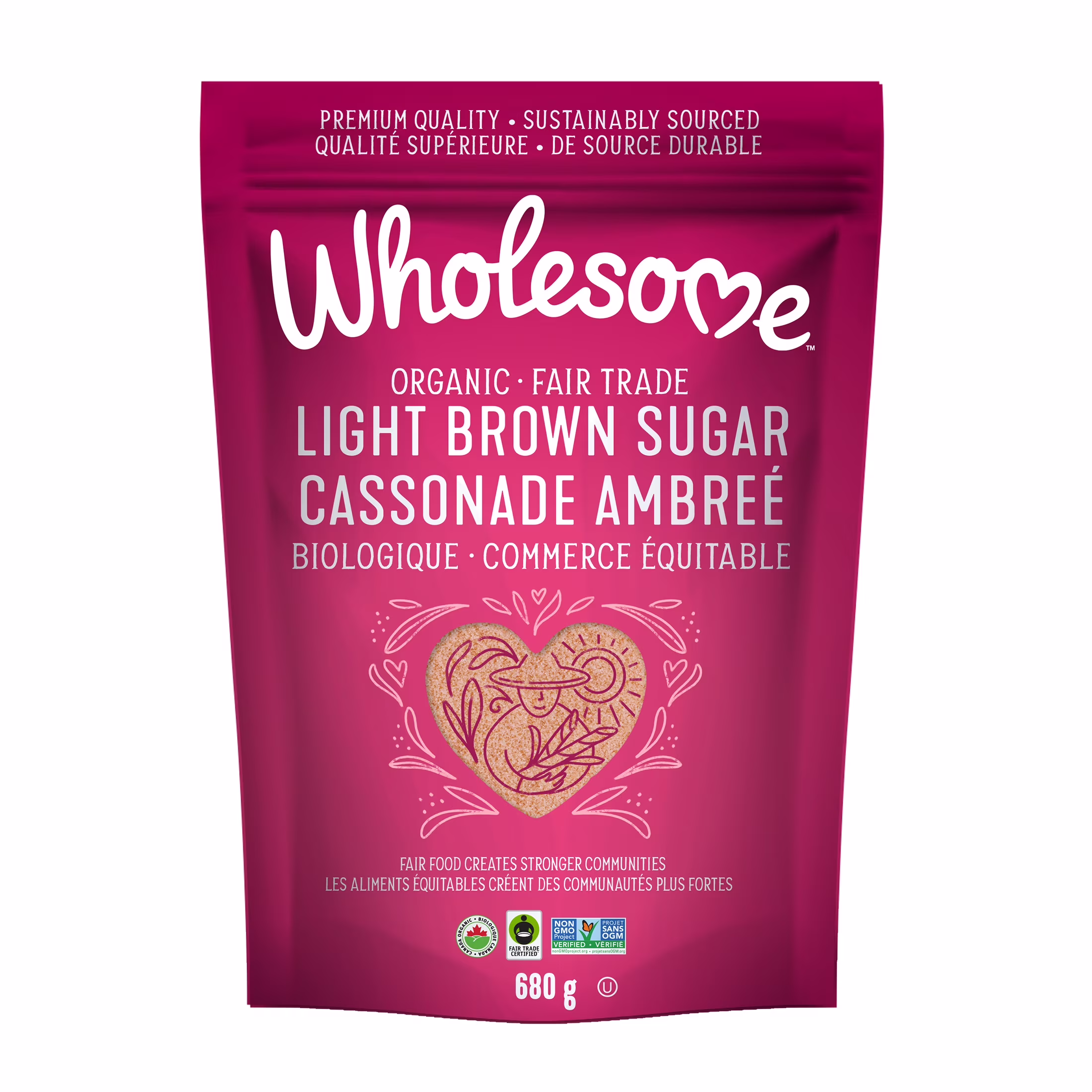 Wholesome sweeteners - cassonade dorée équitable biologique de wholesome sweeteners