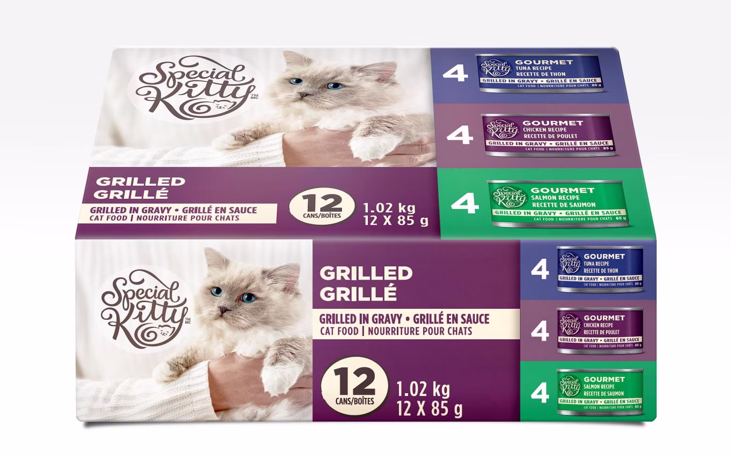 Special kitty grillé en sauce 12 x