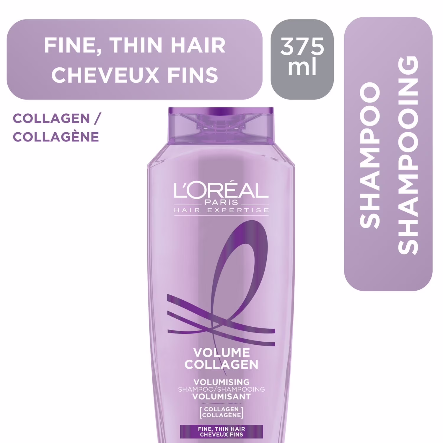 Shampoing HE volume collagène