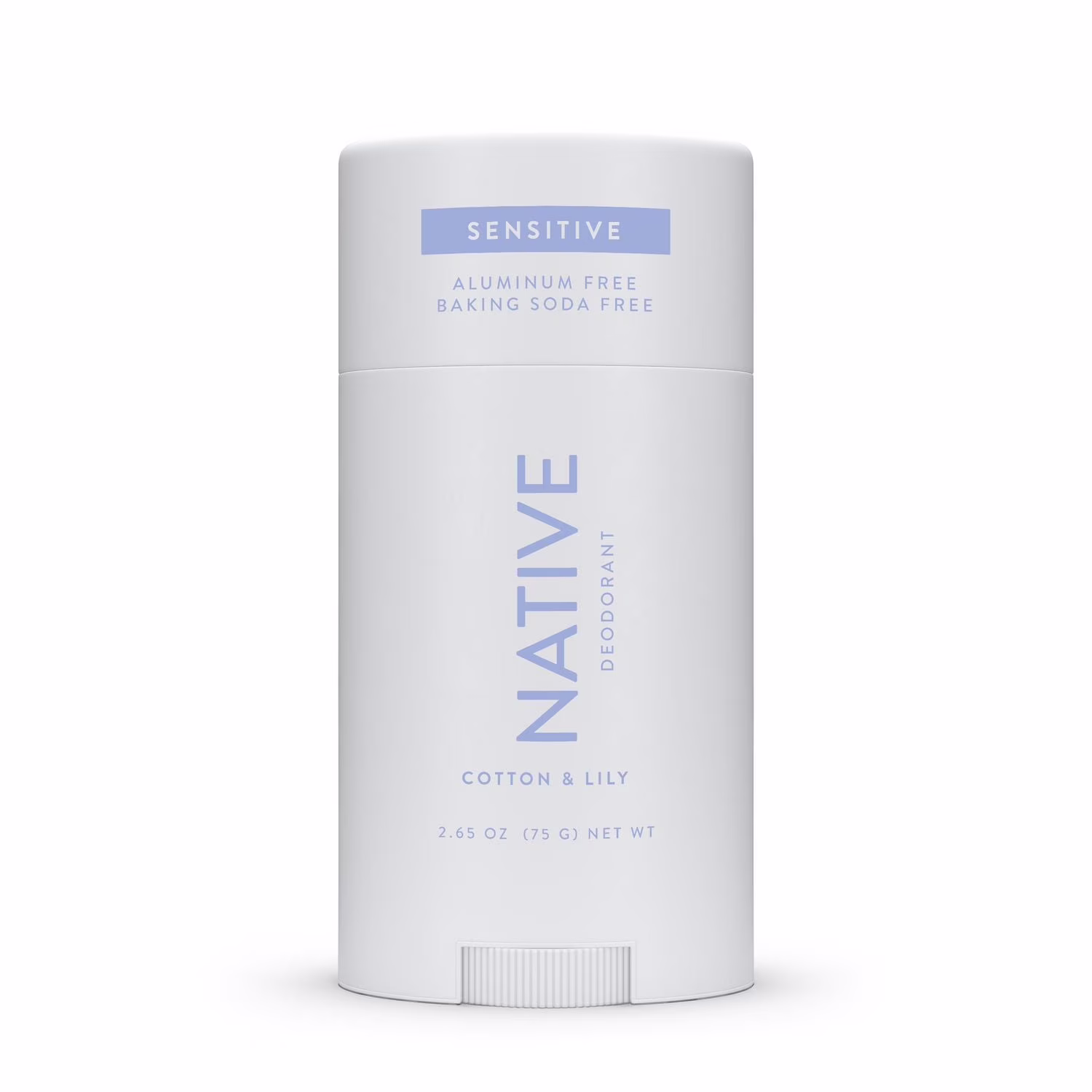 Native  désodorisant sans aluminium. coton et lys. pour peau sensible