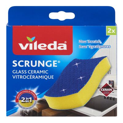 Tampon récurant Scrunge® pour vitrocéramique