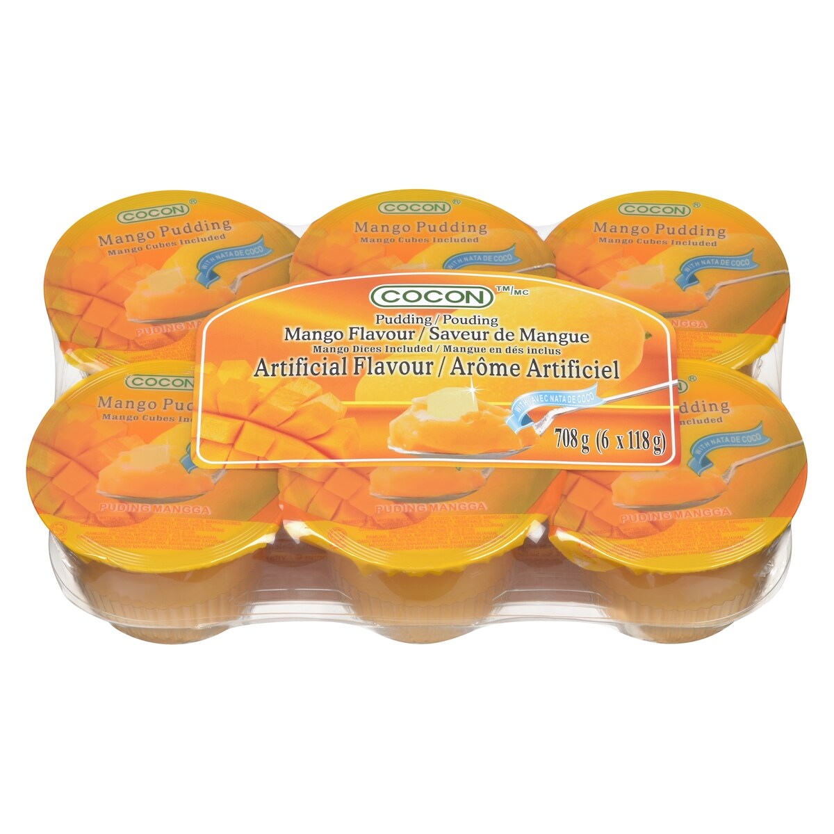 Pouding Cocon, mangue