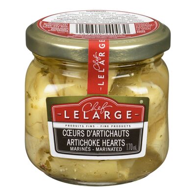 Cœurs d'artichauts marinés