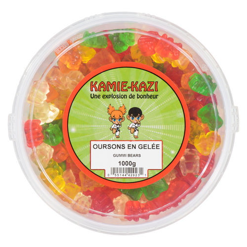 Kamie-Kazi Bonbons oursons à la gelée 1 kg