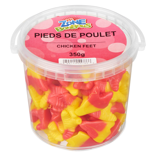 Les Aliments Johnvince Bonbons pieds de poulet 350 g