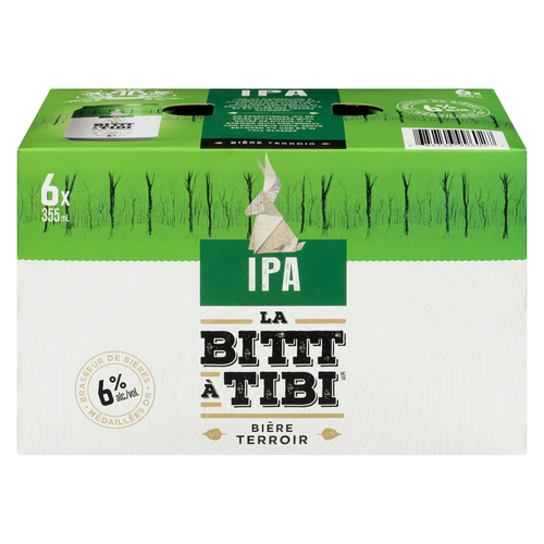 La Bittt à Tibi Bière IPA 6% d'alcool 6 x 355 ml (canettes)