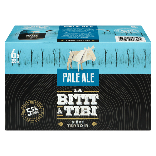 La Bittt à Tibi Bière pale ale 5.5% d'alcool 6 x 355 ml (canettes)