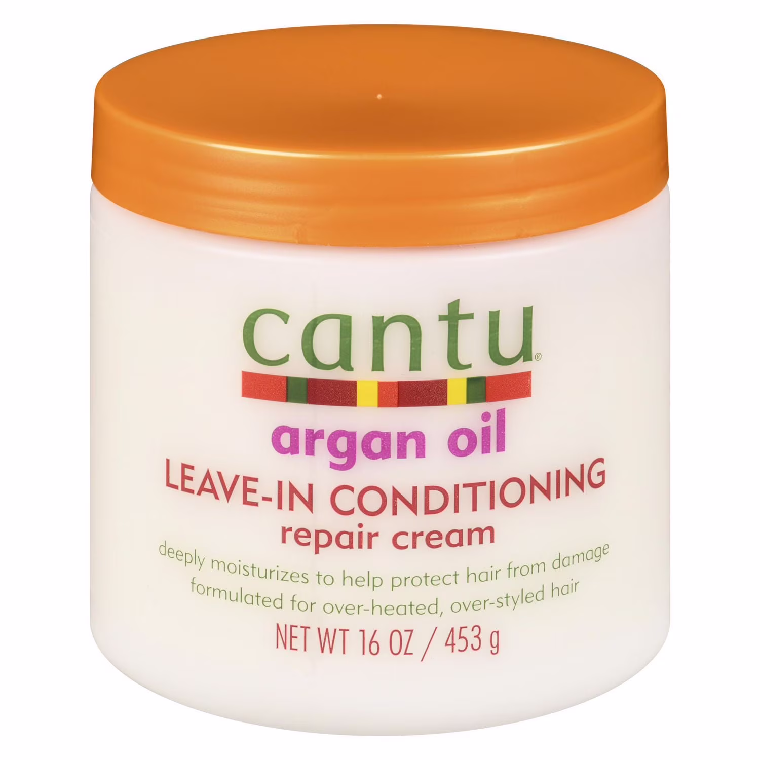 Crème réparatrice revitalisante sans rinçage à l'huile d'argan hydrate pour protéger les cheveux des dommages