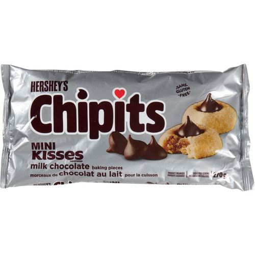 Hershey's Mini Kisses Chipits Chocolat au lait 270 g