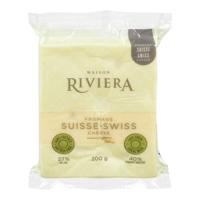 Fromage suisse sans lactose