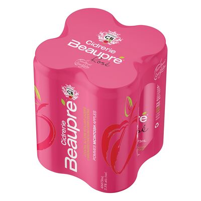Cocktail au cidre pétillant arômatisé à la fraise en canette - 5.5% alcool