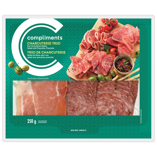 Compliments Trio charcuterie italienne doux 250 g