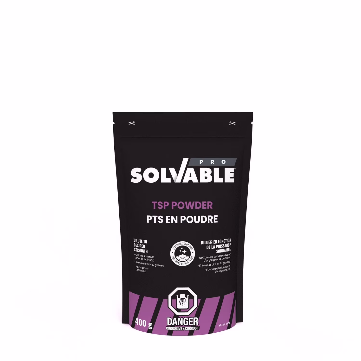 Solvable pro - pts en poudre