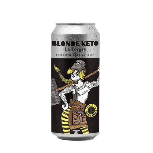 La Forgée Bière blonde Ale keto 473 ml