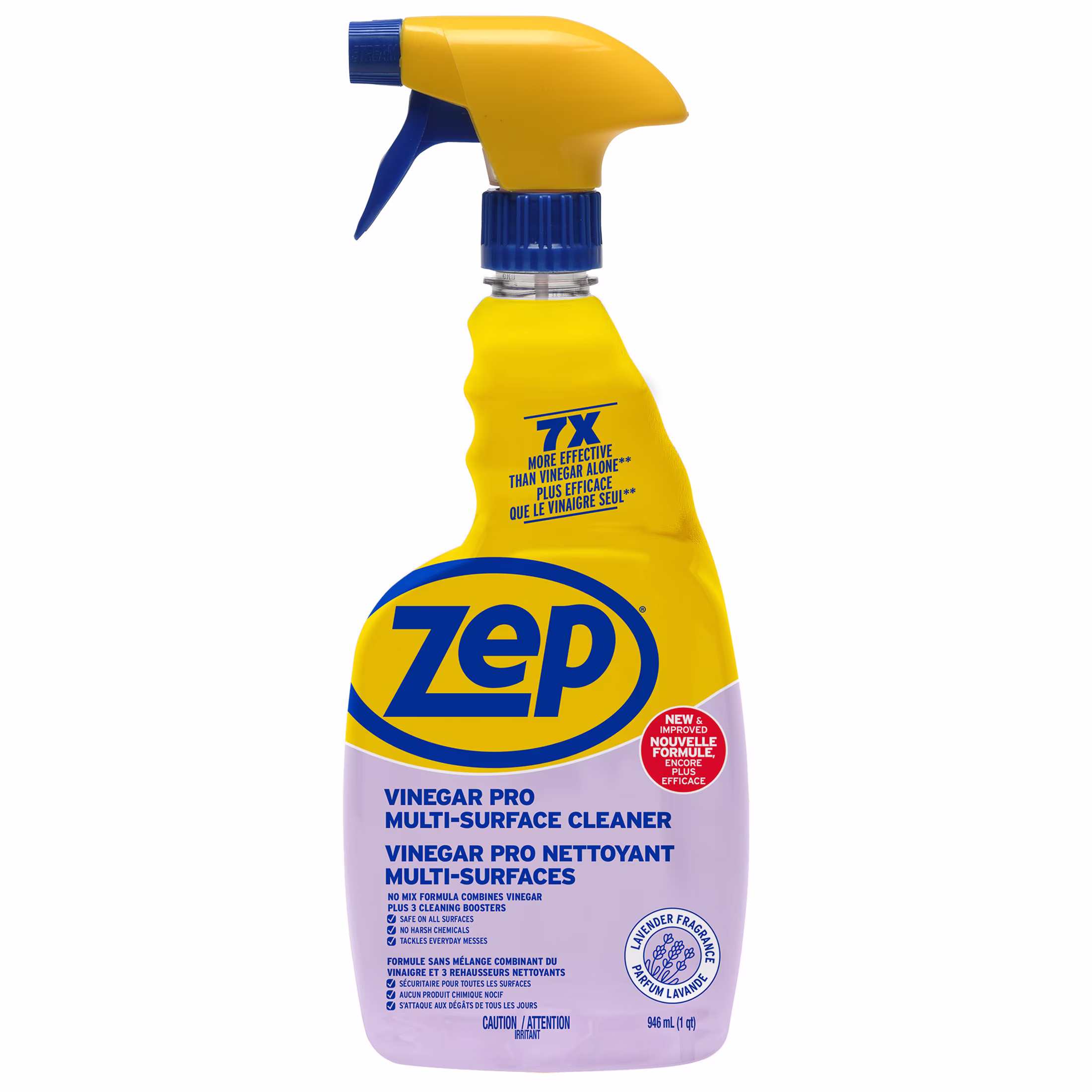 Nettoyant tout usage au vinaigre zep. . vaporisateur nettoyant puissant multi-surfaces pour usage quotidien